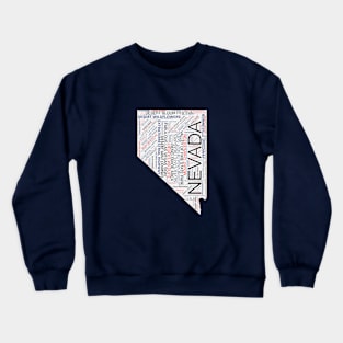 Nevada's Desert Beauty Crewneck Sweatshirt